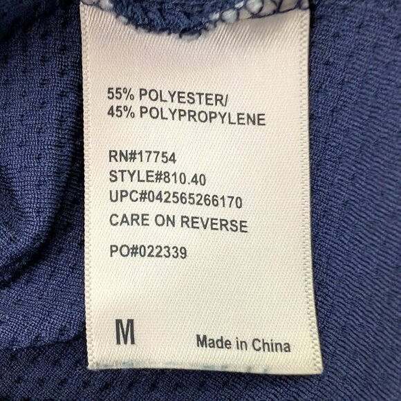 Polar King Short Sleeve Blue Polo Size Med - Picture 14 of 15